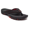 thumbnail image 1 of HOBIBEAR Mens Thong Sandals Arch Support Indoor and Outdoor Beach Flip Flop, 1 of 9