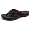 thumbnail image 1 of HOBIBEAR Mens Thong Sandals Arch Support Indoor and Outdoor Beach Flip Flop, 1 of 7