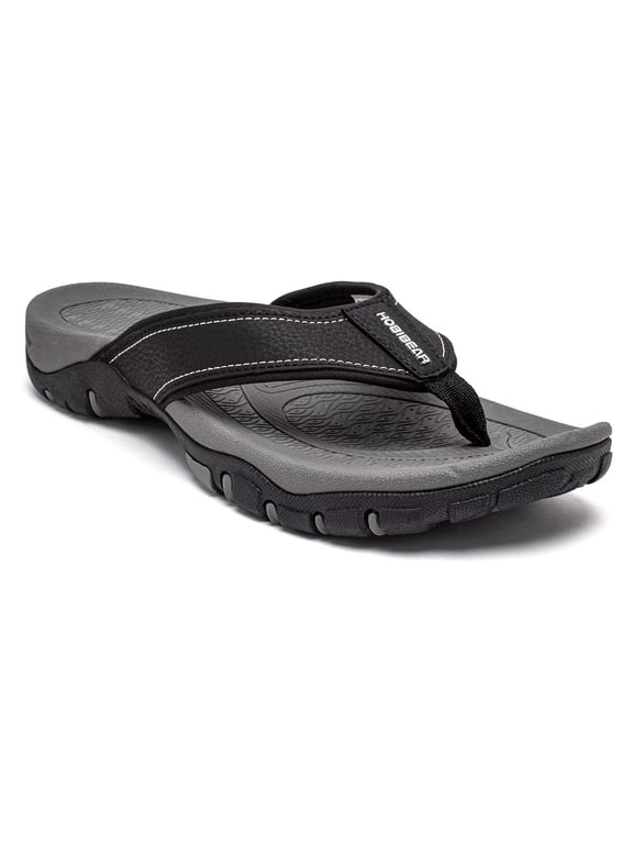 Mens Thong Sandals Arch Support Indoor and Outdoor Beach Flip Flop