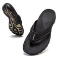 thumbnail image 1 of HOBIBEAR Mens Thong Sandals Arch Support Indoor and Outdoor Beach Flip Flop, 1 of 11