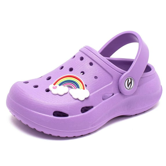 GUBARUN Toddler Garden Shoes Boys Cartoon Slides Sandals Kids Clogs