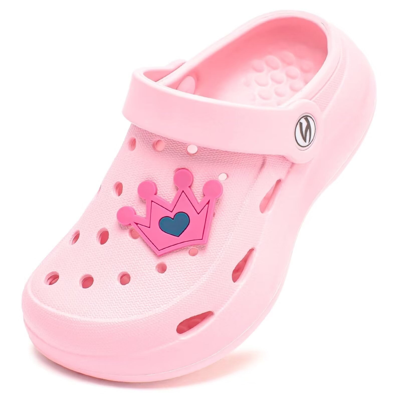 HOBIBEAR Toddler Garden Shoes Boys Girls Cartoon Slides Sandals Kids