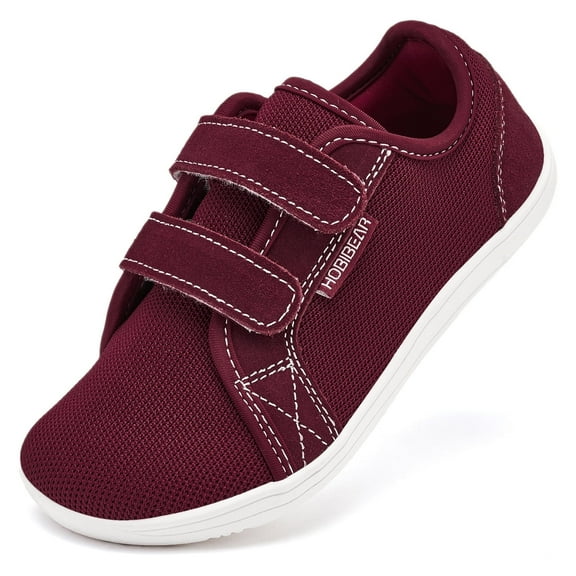 HOBIBEAR Toddler Kids Barefoot Shoes Zero Drop Minimalist Sneakers for Boys & Girls, Wide Toe Fit
