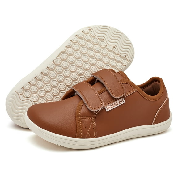 HOBIBEAR Toddler Kids Barefoot Shoes Zero Drop Minimalist Sneakers for Boys & Girls, Wide Toe Fit