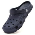 thumbnail image 1 of HOBIBEAR Unisex Garden Clogs Shoes Slippers Sandals for Women and Men Navy,Men 10/Women 11, 1 of 5