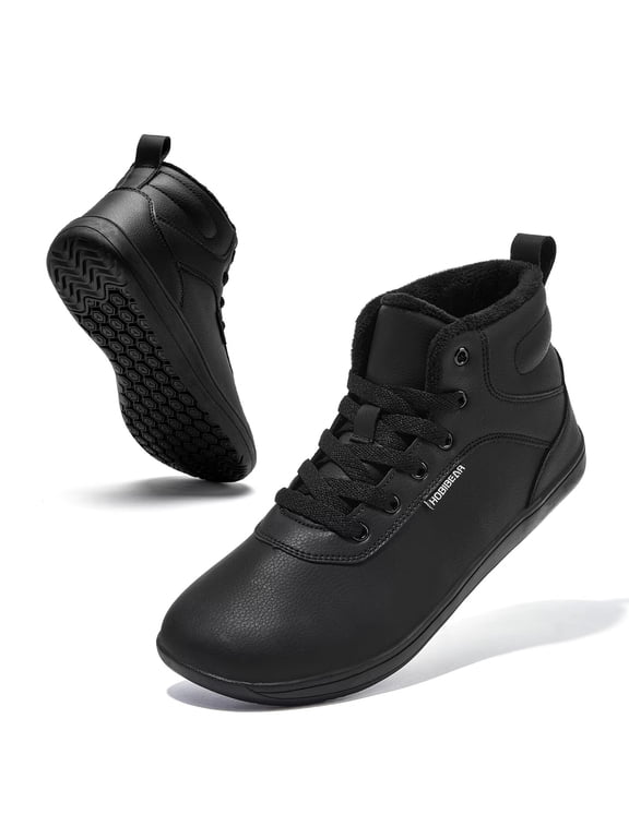 Women Warm Wide Toe Box Barefoot Shoes-Boots Unisex Winter Sneakers