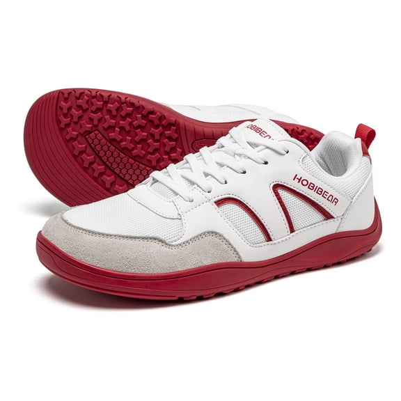 ‌HOBIBEAR Women's Barefoot Walking Sneakers - Wide Toe Box, Lightweight Design
