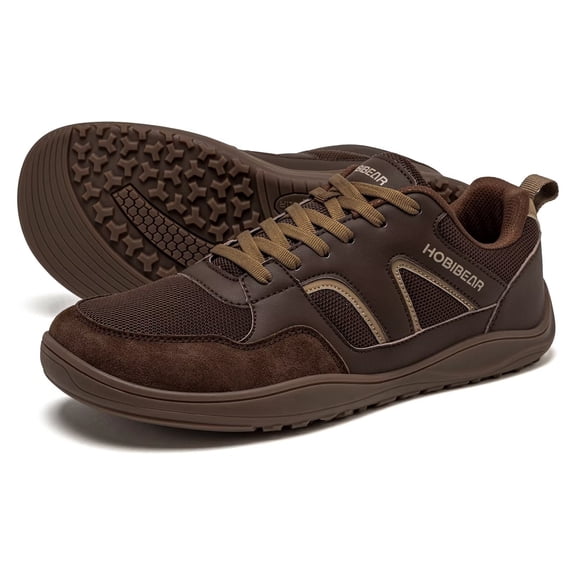 ‌HOBIBEAR Women's Barefoot Walking Sneakers - Wide Toe Box, Lightweight Design