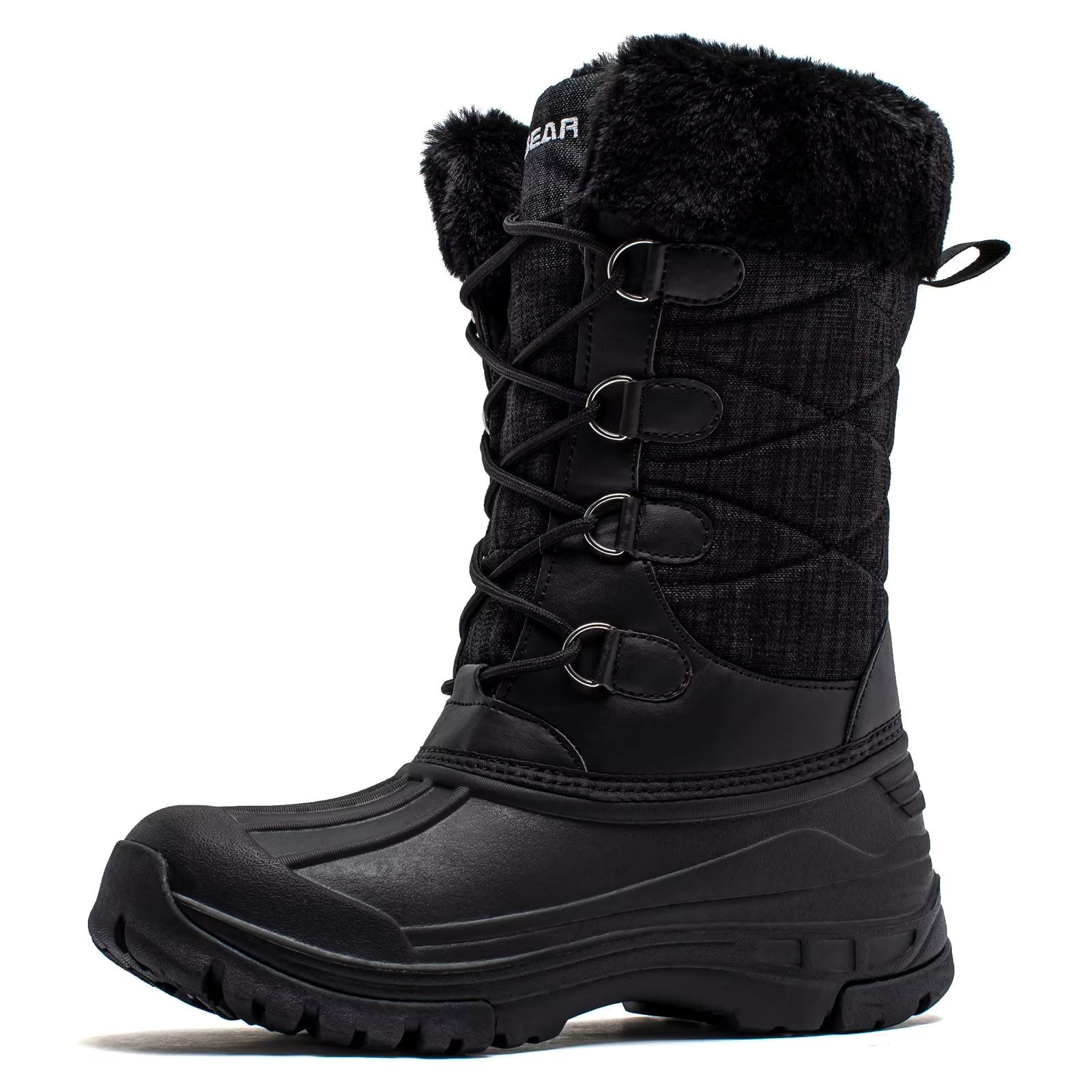 waterproof lace boots