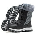 thumbnail image 1 of HOBIBEAR Women's Snow Boots Waterproof Slip Resistant Anti-Slip Cold Weather Winter Shoes, 1 of 8