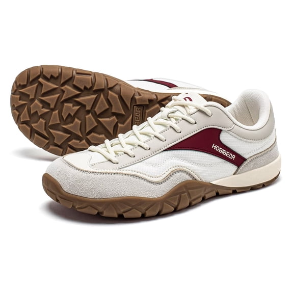 HOBIBEAR Women's Wide-Width Barefoot Sneakers – Roomy Toe Box Effortless Comfort & Style