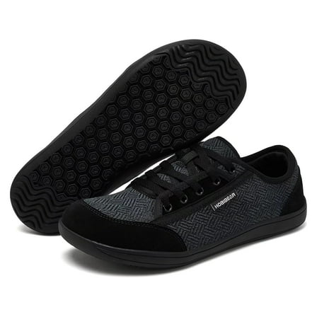HOBIBEAR Womens Mens Minimalist Barefoot Shoes Zero Drop Wide Toe Walking Sneakers