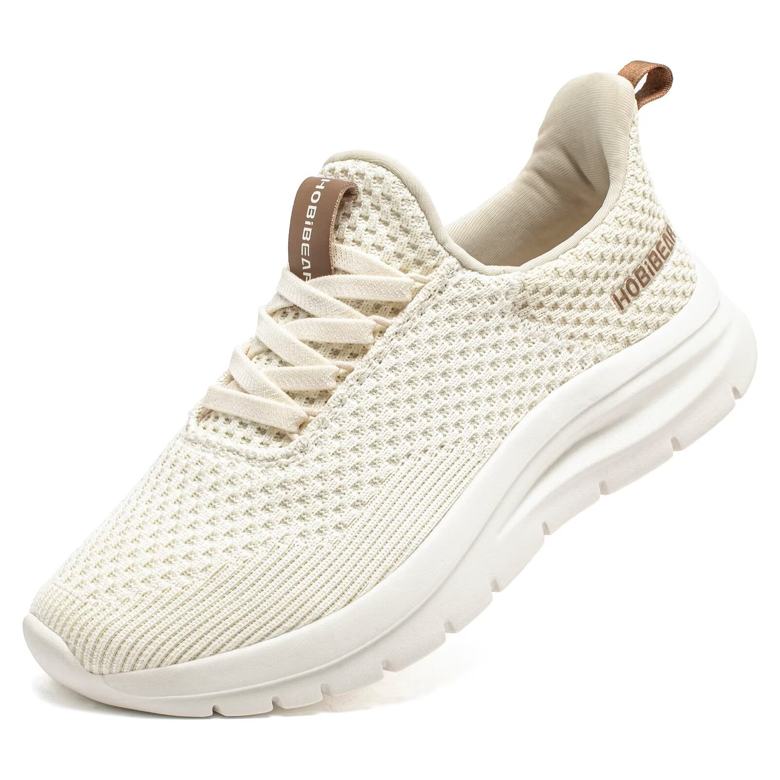 HOBIBEAR Womens Slip On Walking shoes Women Sneakers Lightweight Arch Support Tennis Shoes