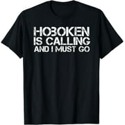 HOBOKEN NJ NEW JERSEY Funny City Trip Home Roots USA Gift T-Shirt