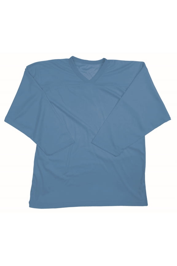 HOCKEY JERSEY-ADULT-M-COLUMBIA BLUE
