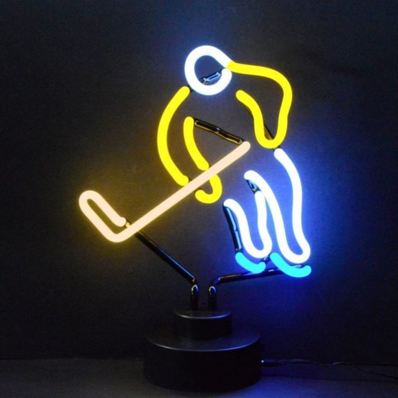 HOCKEY NEON SCULPTURE  4HOCKY