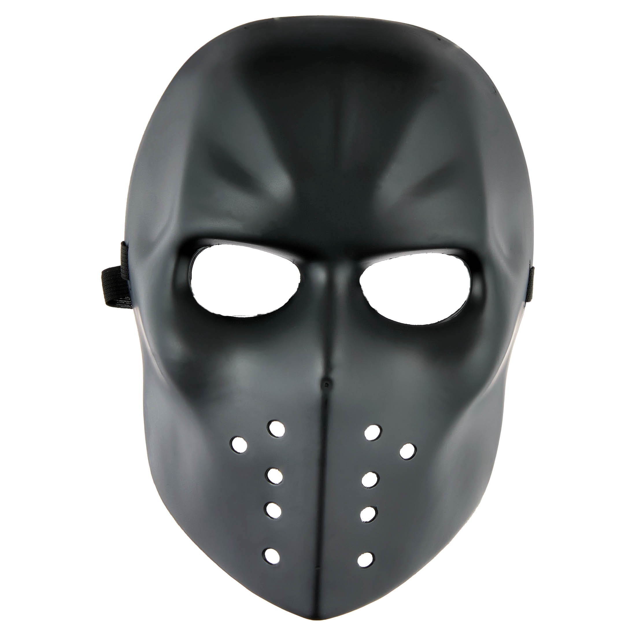 Hockey Punisher Mask Costume Accessory for Adults, Black, Halloween by Way To Celebrate