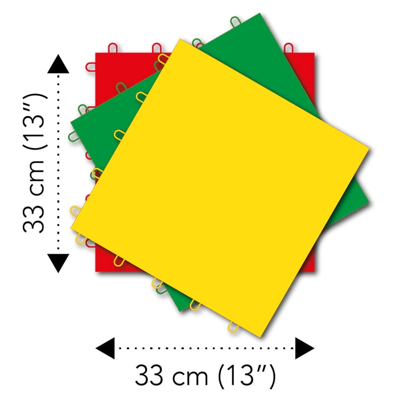 HOCKEY TILES High Durability Colored Dryland Flooring Tiles