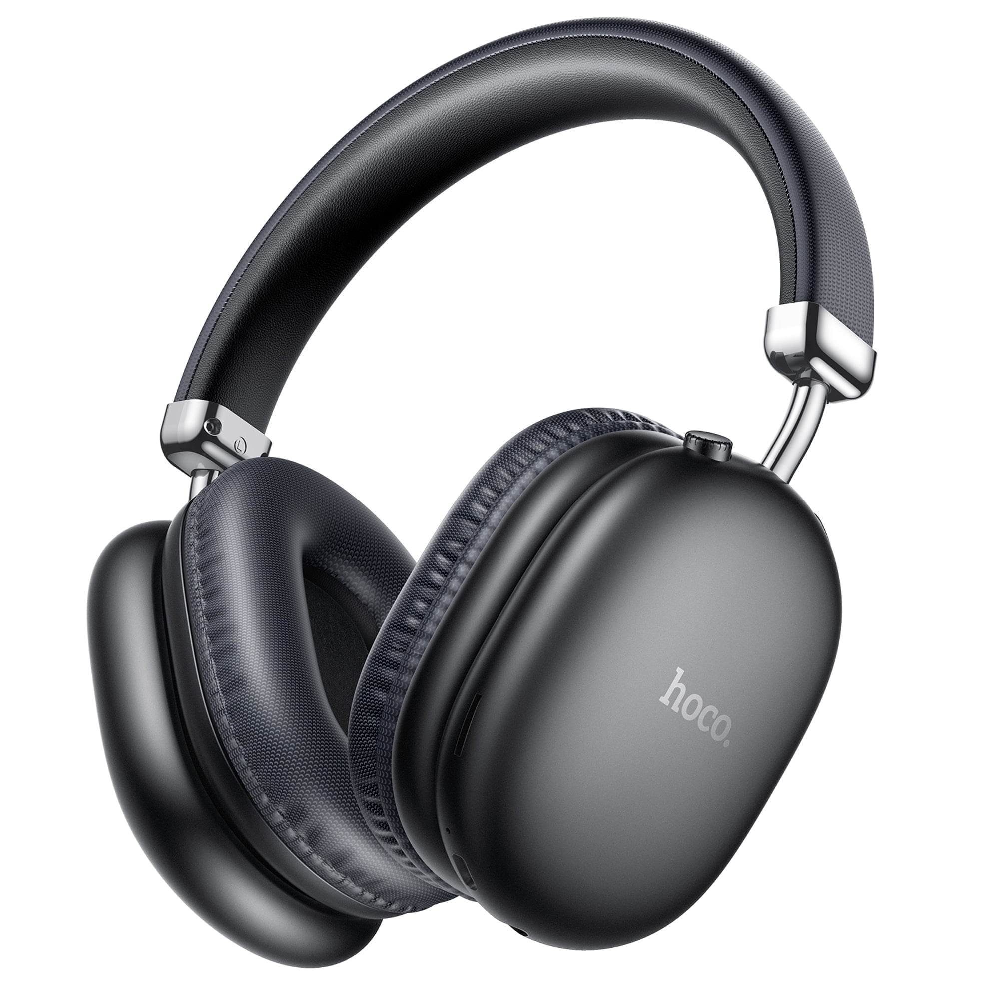 hoco. ワイヤレスヘッドホン ブラック HOCO Over-Ear Bluetooth Headphones Hybrid Active Noise