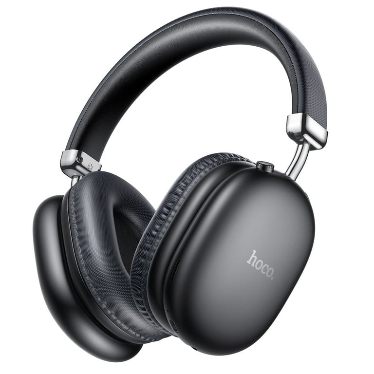 hoco. ワイヤレスヘッドホン ブラック HOCO Wireless Over-Ear Headphones, Bluetooth 5.3, HD Stereo