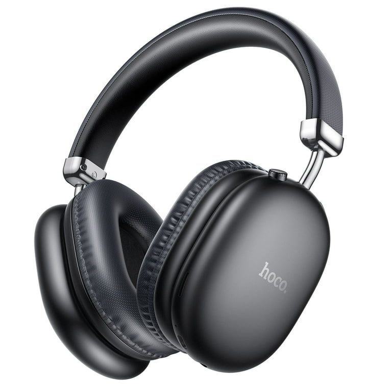 hoco. ワイヤレスヘッドホン ブラック HOCO Wireless Over-Ear Headphones, Bluetooth 5.3, HD Stereo