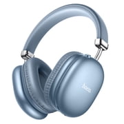 HOCO Over-Ear Bluetooth Headphones Hybrid Active Noise Cancellation Wireless Headset 90H Long Battery LifeSky Blue