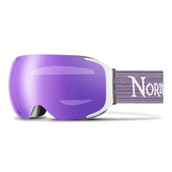 HOD Magnetic Diamant™ Anti-Fog OTG Cherry Pink Ski Goggles - Bonus Mirror Lenses