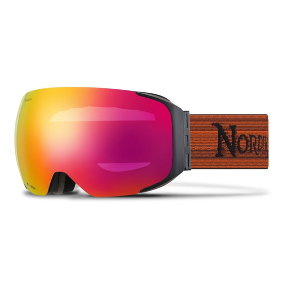 HOD Magnetic Diamant™ Anti-Fog OTG Red Ski Goggles - Bonus Mirror Lenses