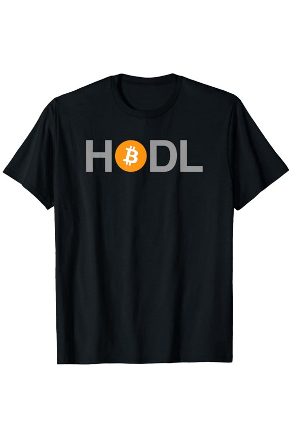 HODL Bitcoin Crypto Investor Meme Unisex Graphic Short Sleeve T-Shirt