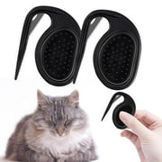 HODWIEQU 2 Pcs Pet Knotting Comb for Cats and Dogs, Pet Grooming Supplies for Removing Tangled Hair, Cat Fur Comb and Dog Shedding Brush Included