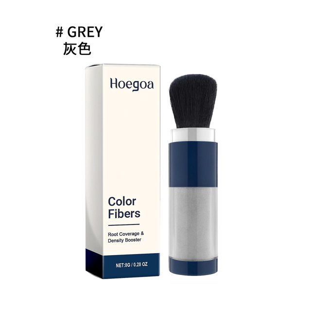 HOEGOA Dense Hair Fiber Powder Dense Hair Fill Hallline Overhead Cover