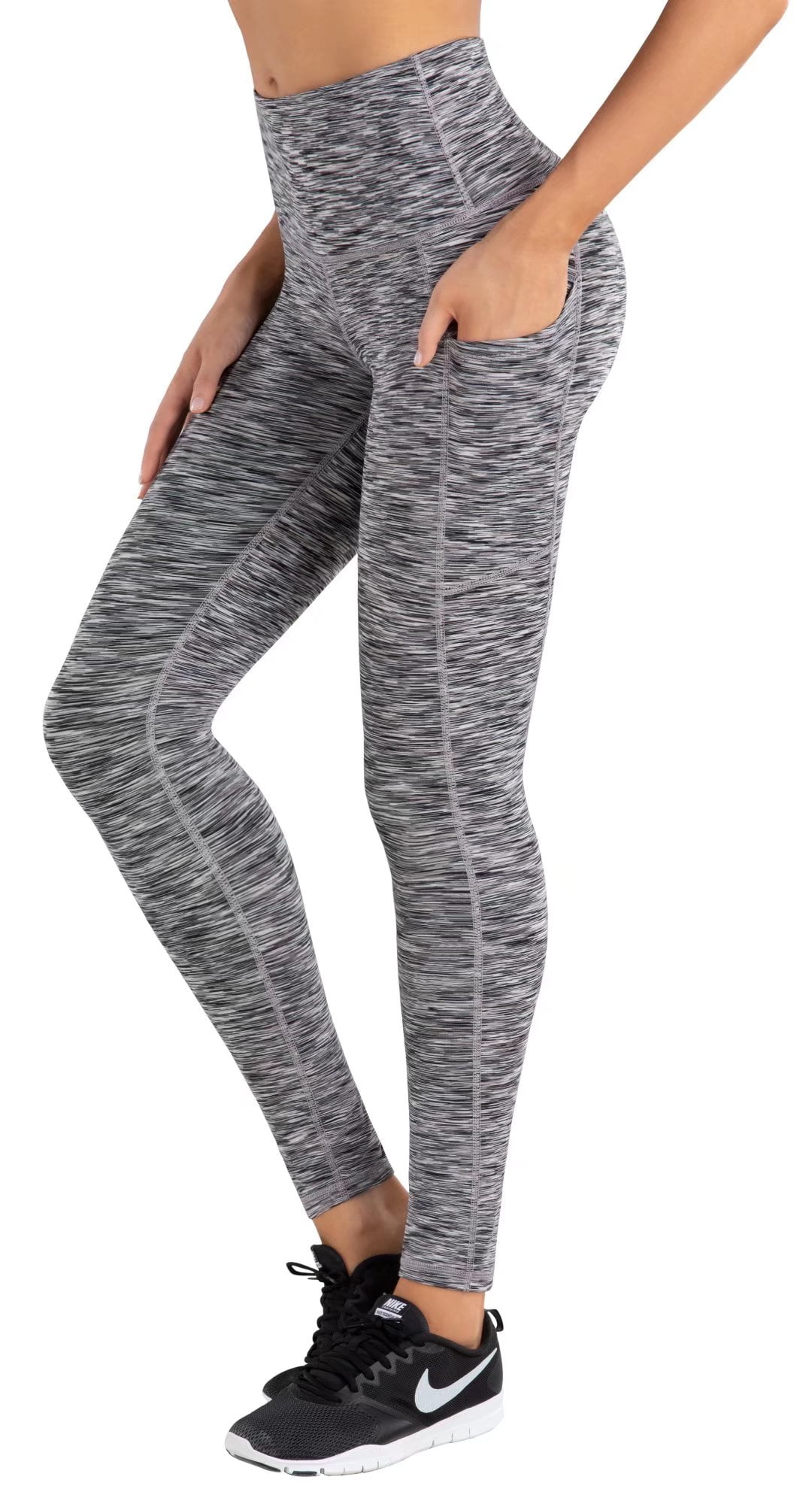 High Waisted Yoga Pants with Side Pocket by HOFI – A Pretty Happy Home