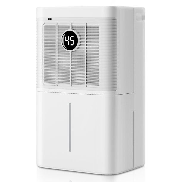 HOGARLABS 25 Pint Dehumidifier with Drain Hose and Timer for Basement