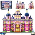 thumbnail image 1 of HOGOKIDS Pinkspire Manor Building Set with LED Lights, 1815 Pcs Romantic Princess Castle Architecture, Large Dream House Construction Toy, Ideal Gift for Girls, Teens, and Adults, 1 of 10