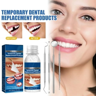 Tooth Repair Kit - A1 Temporary Fake Teeth Replacement Glue Kit for  Restoration of Missing & Broken Teeth Replacement Dentures Moldable Teeth  Suitable for Men and Women