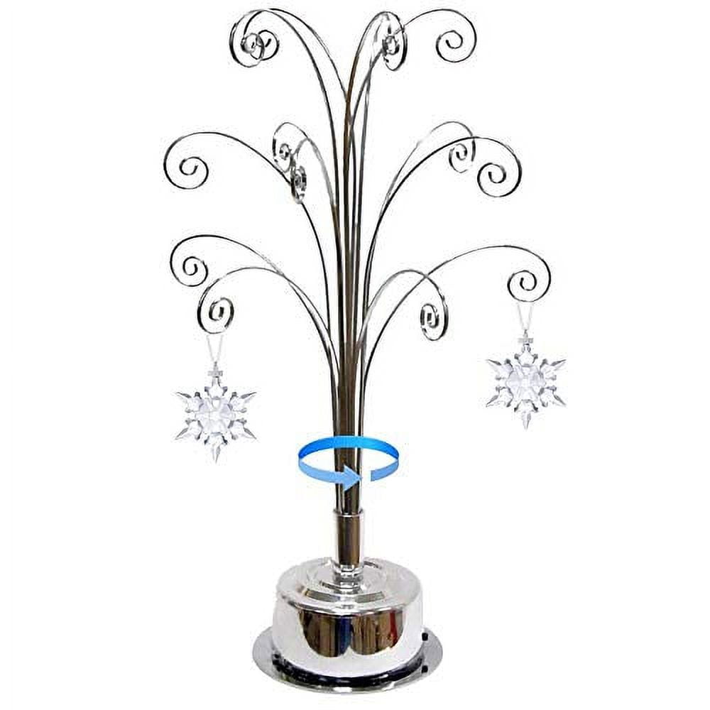 HOHIYA Ornament Display Tree Stand Rotating For Swarovski 2023 Ornament ...