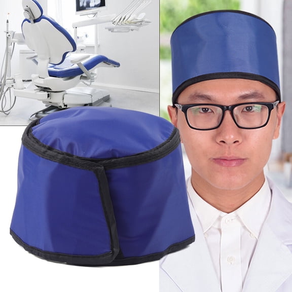 HOHOBLA 0.75mmpb X-Ray Lead Cap Radiation Head Shield Lead Hat CT Head Protection Cap