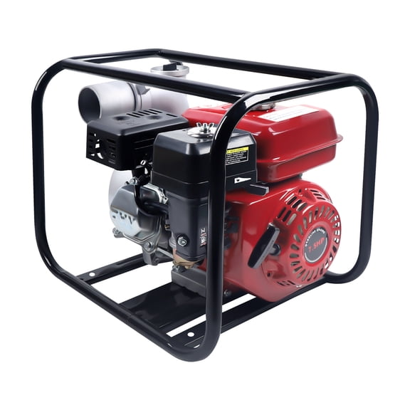HOHOBLA 3" Gas Water Semi Trash Pump 3000W High Pressure Garden Irrigation Pump 7.5HP