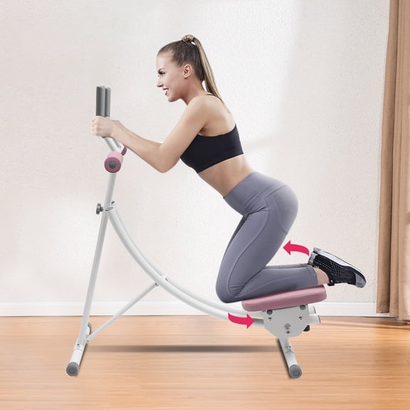 HOHOBLA Ab Machine Coaster Abdominal Crunch Trainer fit Home Gym Core Workout Equipment