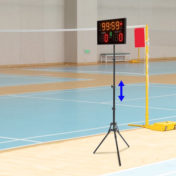 HOHOBLA Electric Scoreboard Adjustable Height LED Digital Display Electronic Scoreboard with Remote Control