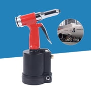 HOHOBLA Pneumatic Air Riveter Gun for 1/8" to 1/4" Rivets   Lightweight & Efficient
