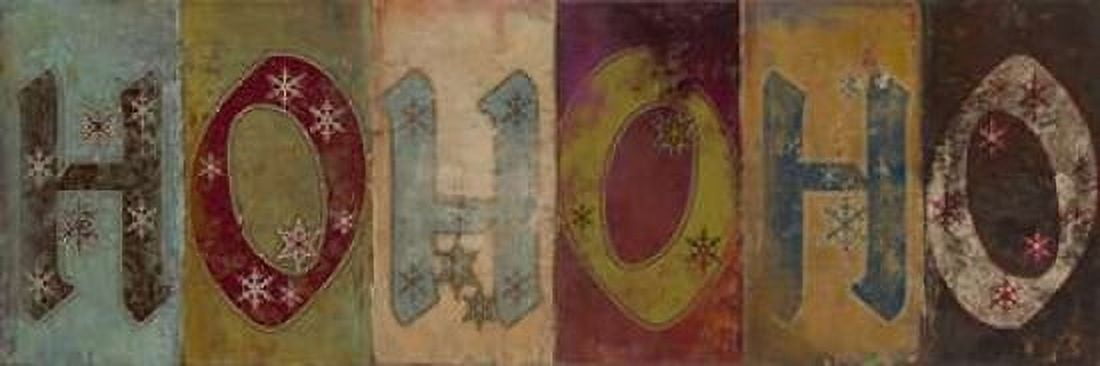 HOHOHO Canvas Art - Patricia Pinto (8 x 24)