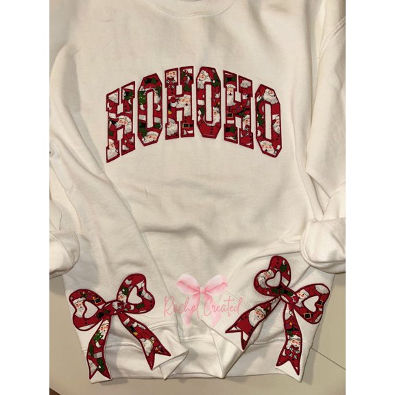 HOHOHO Side Bow Sweatshirt