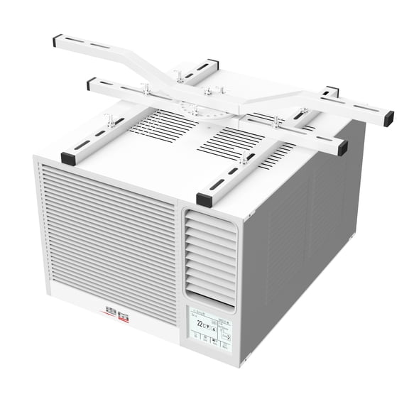 HOHYN Heavy Duty Universal Ceiling H-Bracket, 200 LB Capacity with 360° Rotation, Fits 16″/24″ Joists, Silent & Vibration-Free for AC, Heater & Fixture Mounting