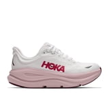 HOKA Bondi 9 Running Shoes in White/Pink Opal | Women - 7 - Walmart.com