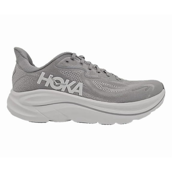 HOKA Clifton 10 Mens Shoes Size 11, Color: Stellar Grey/Stardust