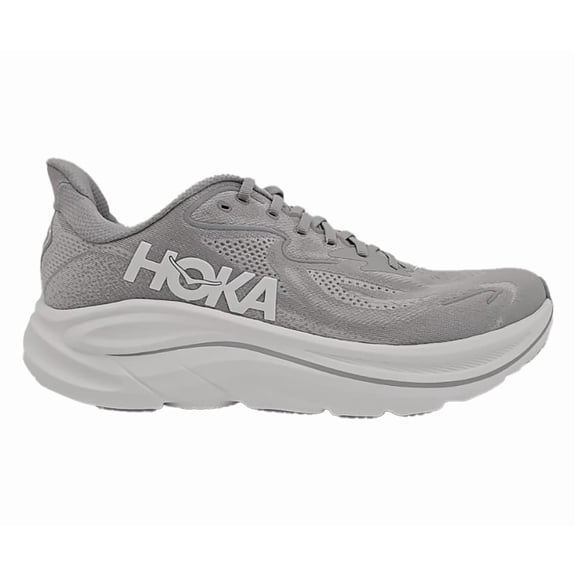 HOKA Clifton 10 Mens Shoes Size 11, Color: Stellar Grey/Stardust