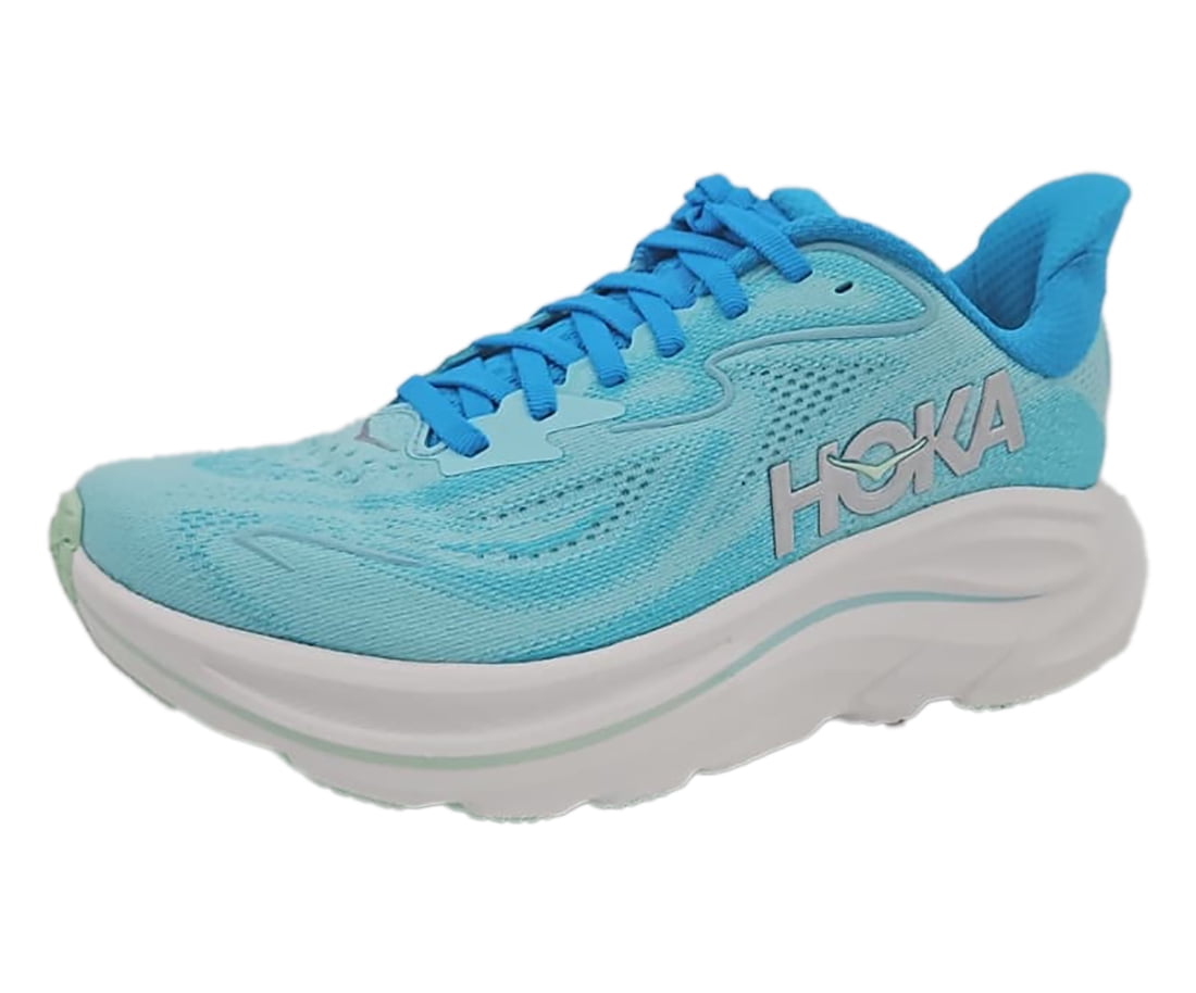 HOKA Clifton 10 Womens Shoes Size 8.5, Color: Skyward Blue/Cielo