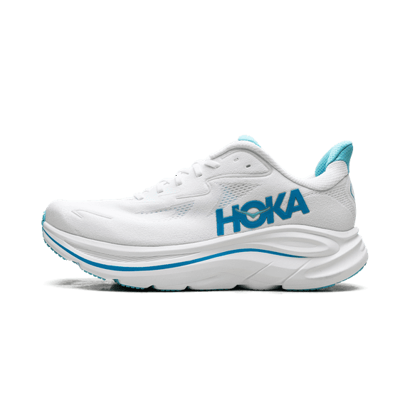 HOKA MENS CLIFTON 10 "WHITE SKYWARD BLUE" 1162030 WKY 1162030 WKY from Stadium Goods