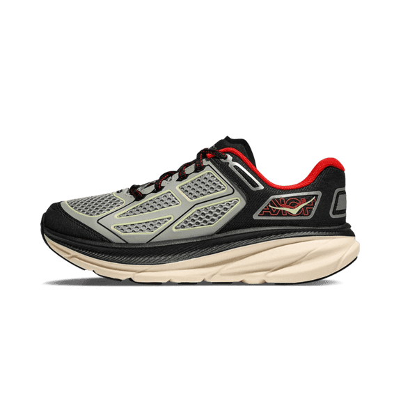 HOKA MENS CLIFTON ONE14 "HABANERO / BLACK" 1155370 HBN 1155370 HBN from Stadium Goods